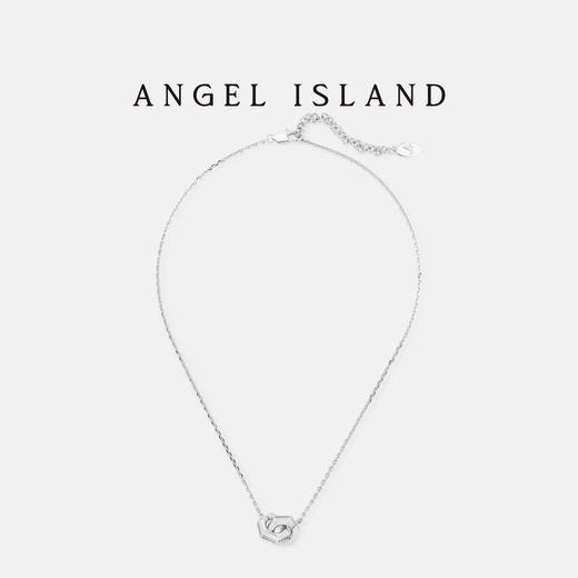 ANGEL ISLAND 时尚铜合金饰品 简约百搭「Echo」莫比乌斯项链 商品图3
