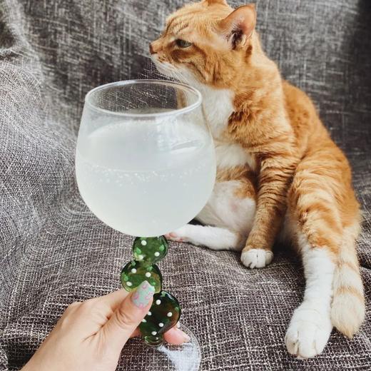 ICHENDORF 意大利进口手工立体花型仙人掌系列耐热玻璃水杯 商品图1