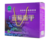 塔哈尔河野生蓝莓果干礼盒500g
