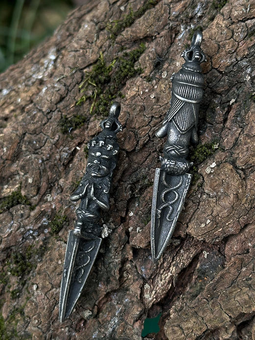 亚青金刚橛蓝盒装金刚橛定制普巴金刚撅高6cm 商品图5