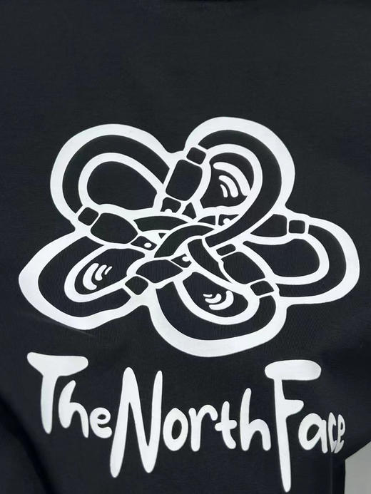 正品北面 TNF 25款夏季新款 T恤 男女同款户外休闲印花纯棉舒适短袖，沙丘白 黑色两个颜色  logo醒目时尚有格调 刚刚上市 
尺码：S M L XL XXL 商品图2
