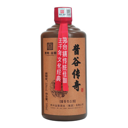 53度金窖酱谷传奇酱香型白酒1*6*500ML 商品图2