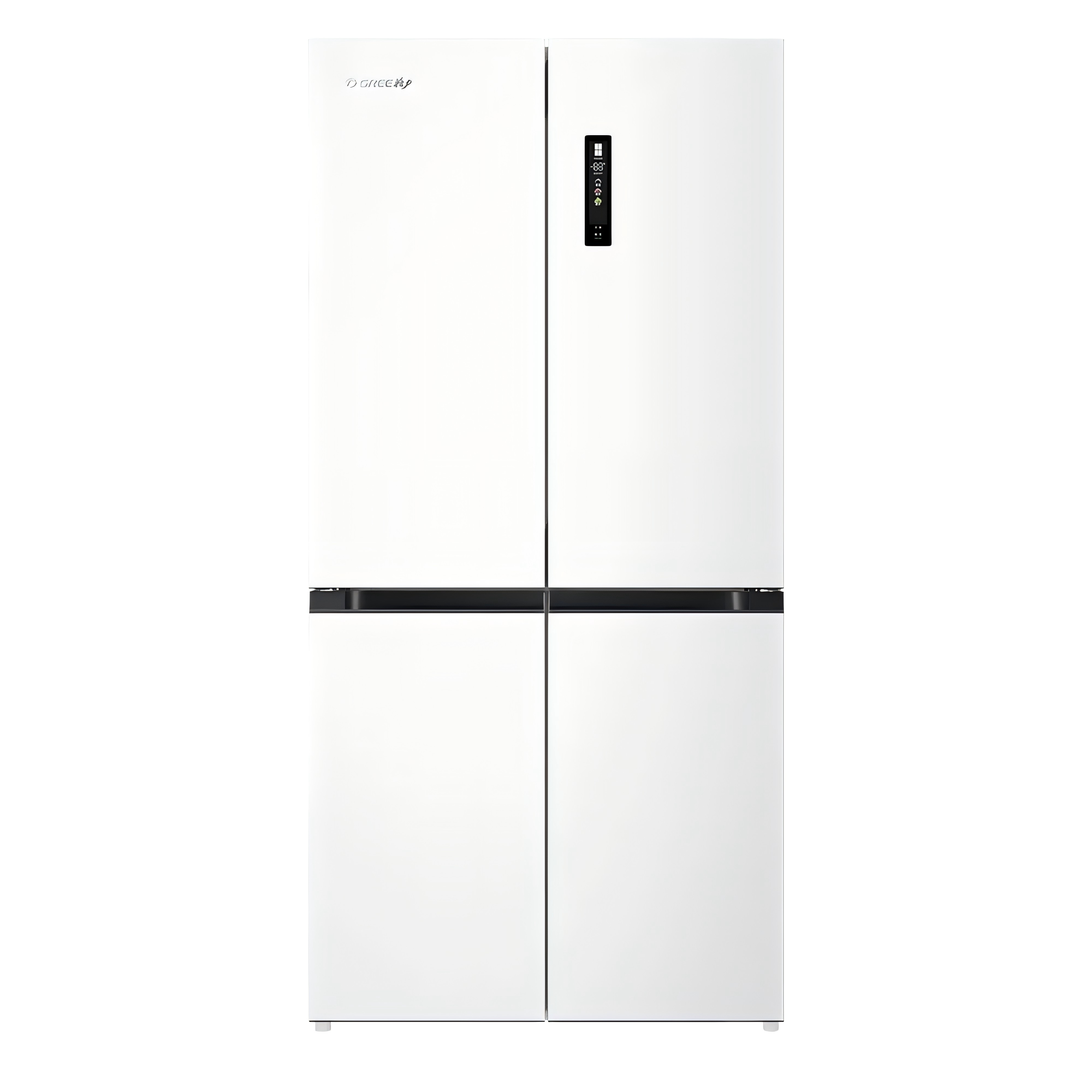 格力冰箱 535L  十字对开门 自由零嵌 双通道散热 BCD-535WGNCL2SPBCA/典雅白