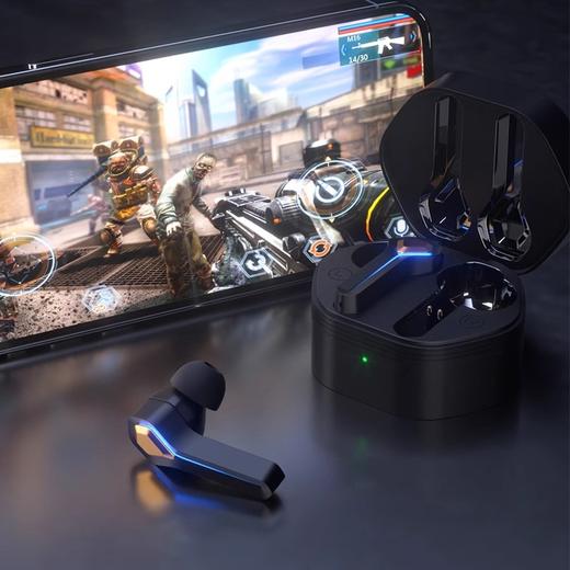 贱驴 009真无线TWS蓝牙5.3耳机 超低延迟手游平板游戏音乐充电仓 商品图3