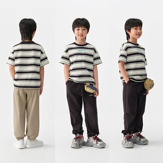 森马儿童长裤2025夏季新款凉感速干防晒束脚裤男童休闲裤时尚户外 商品图2