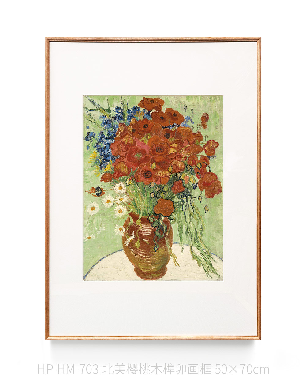 伽罗 JALO 印象派挂画-《雏菊与花》-下单后2个工作日内发货