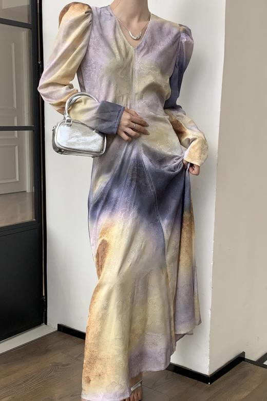 ANSUABEL 设计感晕染渐变连衣裙 20074 商品图0