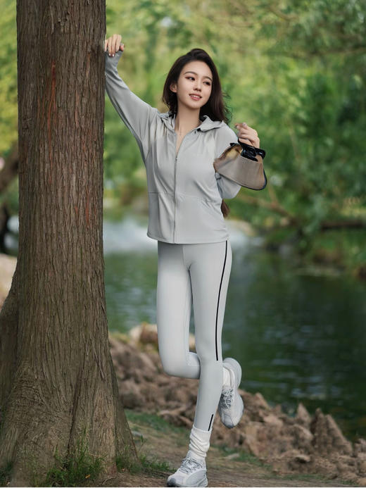 😍伯*he同款❗️【斯辰唯佳原纱新凉皮驱蚊防晒衣】✊一件顶五件！自带凉感，行走的天然小空调❗❗ 穿的双抗冰皮小细腰防晒衣💥 商品图4