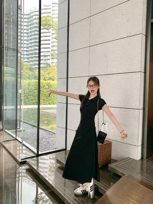 【169元任选2件】现货秒杀！卖完不补 ！翻领修身连衣裙长款 商品图8
