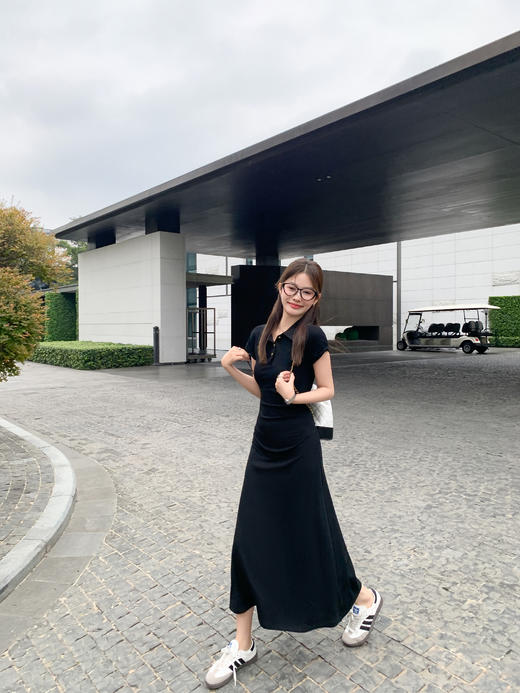 【169元任选2件】现货秒杀！卖完不补 ！翻领修身连衣裙长款 商品图10