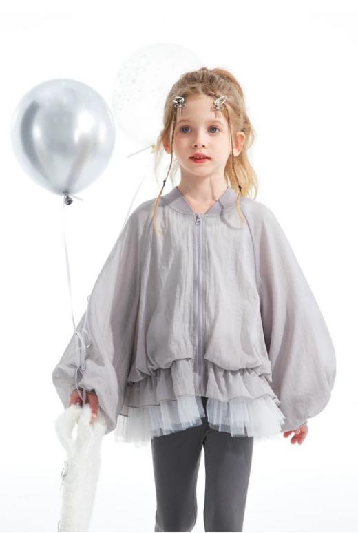 👏【奶油系 超高品重工凉感轻纱 防晒外套】 2款可选😎 ✔️高品质冰肽原纱面料，UPF50+高效防晒，✨质感柔软舒适，持续凉感，如婴儿肌般触感 ✔️ 商品图0