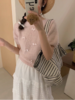 🌸【岚可可软糯小蝴蝶结短袖】它！来！！啦！！！🌈谁能拒绝软糯糯的针织短袖呢！🥰！！搭配小白裙的组合两件套，🌟上身自带温柔风滤镜 商品缩略图4