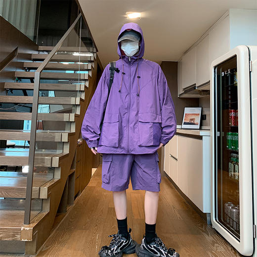 【防晒指数UPF100+】斯辰唯佳户外轻量化情侣防晒衣套装 男女同款 防晒防风防雨 透气清爽 商品图5