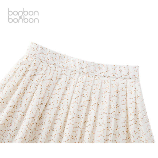 樱花粉褶皱半裙 商品图2