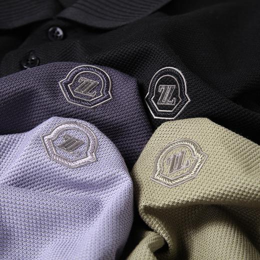 【亚麻+桑蚕丝】【DK】大依优型大码短袖POLO衫加肥加大半袖体恤夏季款肥佬宽松商务休闲百搭上衣男士胖子 商品图4