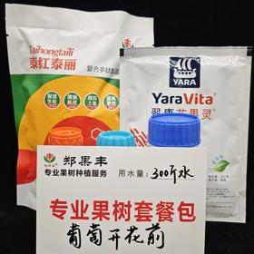 葡萄开花前方案每套300斤水