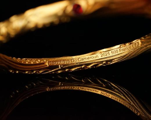 预定！哪吒“乾坤圈”第二枚纪念币！镶嵌红宝石！即将售罄！ 商品图4