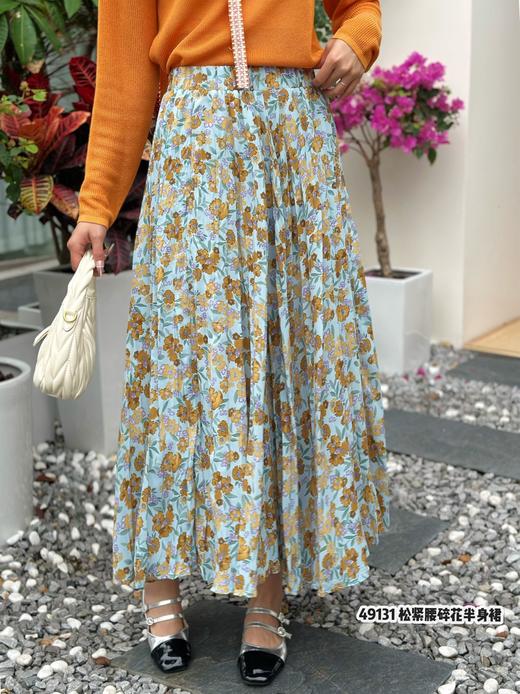 Q49131#A字扭褶散裙 商品图9