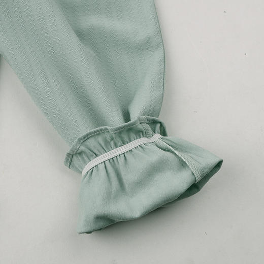 棉果果夏季商场专柜同款女童国风清新梭织九分裤M222208425305 商品图2