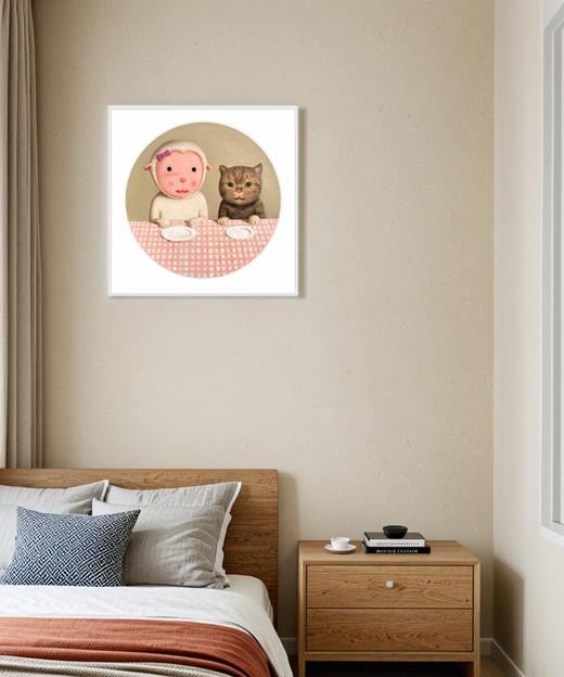 杨媛媛《家有猫咪》版画 商品图1