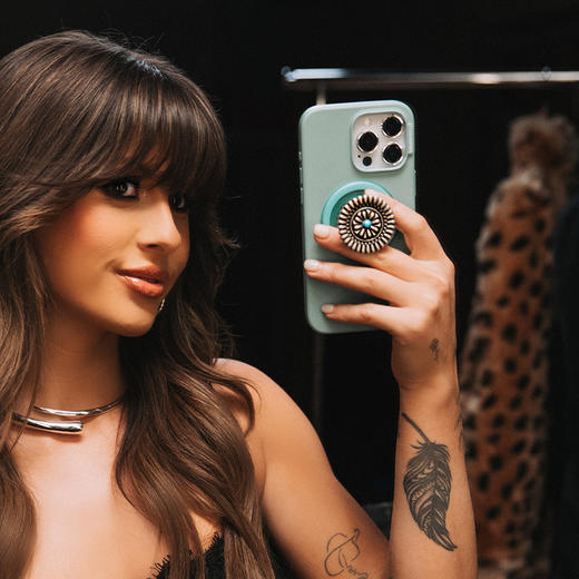 【自由暮色】新芽绿 POPCASE手机壳 MagSafe Popcase磁吸款 绿色 iPhone16/14 纯色系列 商品图2