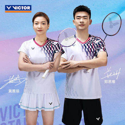 胜利威克多 大赛服 男女同款 针织T恤 T-50001 商品图1