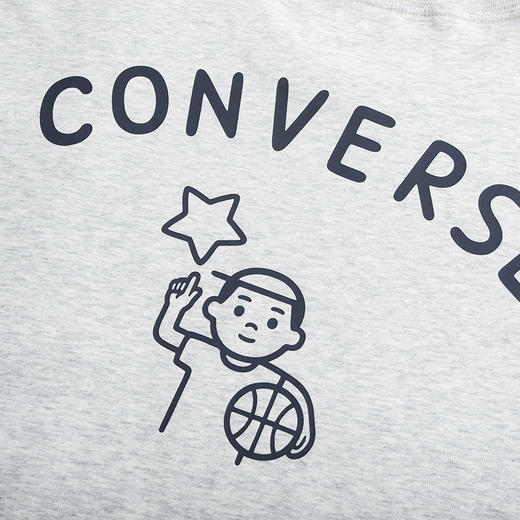 【NORITAKE联名】CONVERSE 夏 大童小童 儿童童装T恤 CNVN-TE-H276 商品图3
