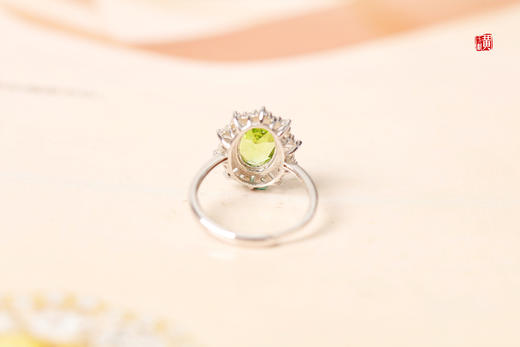 【舒柳】橄榄石戒指 商品图5