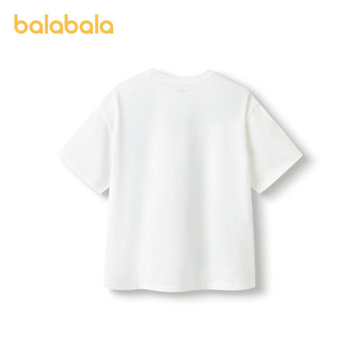 巴拉巴拉儿童短袖女童t恤夏装中大童印花速干上衣百搭时尚宽松潮 商品图2