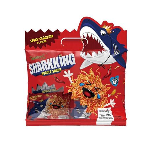 TD啪啪通84g香辣鸡肉味鲨鱼干脆面 商品图0