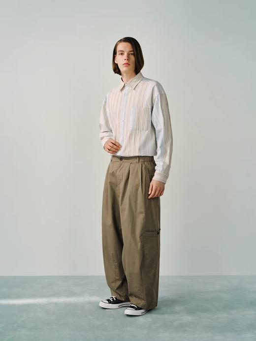 Evistub/E-5CCK212/水洗复古超宽松气球工装长裤 商品图1