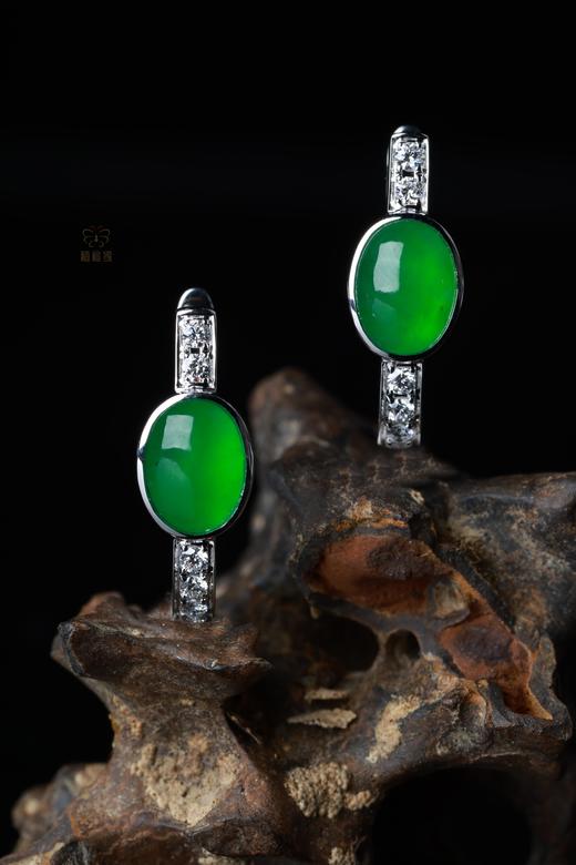 【翠韵】翡翠耳坠-EZ12502023M 商品图3