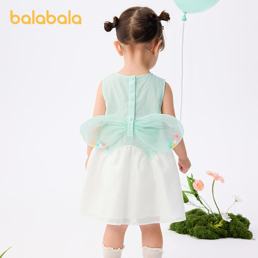 巴拉巴拉宝宝连衣裙女童裙子夏装2025新款甜美可爱萌 商品图2
