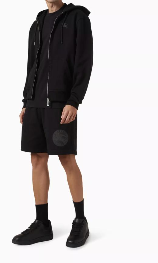 B.B 丝光纯棉毛圈抽绳短裤中裤 DK348 商品图1