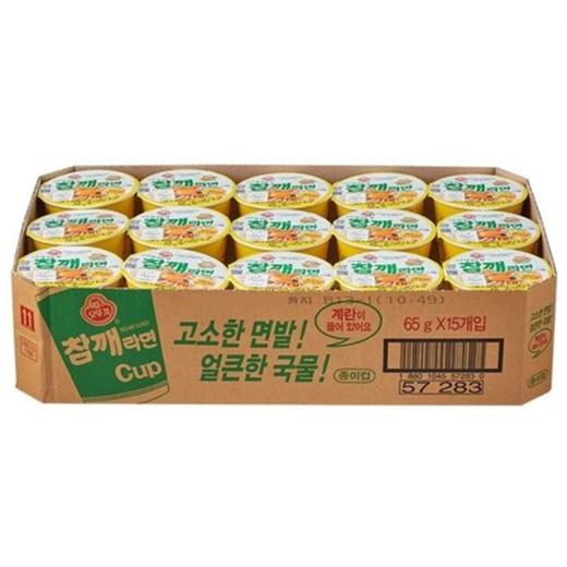 不倒翁芝麻拉面小碗65g오뚜기 참깨라면 소컵 商品图1