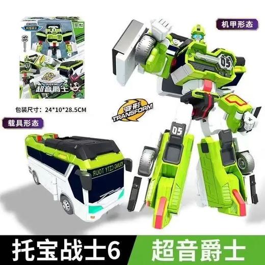 新托宝战士银河侦探第六季赤岩力神变形玩具汽车金刚男孩儿童机器人 商品图4