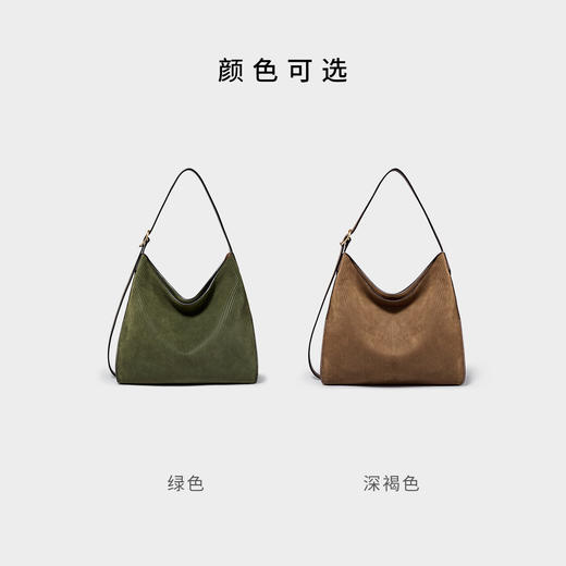 【2F】DISSONA迪桑娜女包2024年冬季新巡游hobo包真皮单肩包大容量包中性腋下包 商品图2