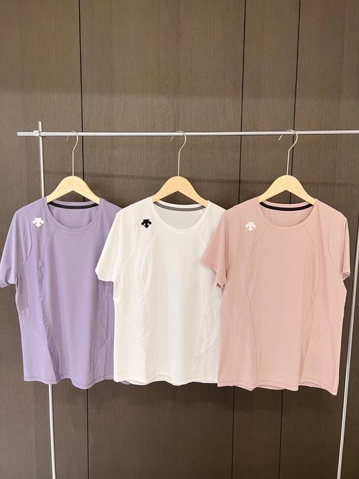 点此购买 迪桑特夏季热压边女士半袖T恤 ggd 313538 商品图0