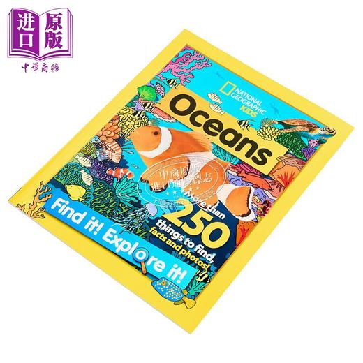 【中商原版】美国国家地理儿童版 海洋 Find It! Explore It! Ocean 英文原版 儿童科普 自然科学知识百科 探索与发现 3-8岁 商品图1