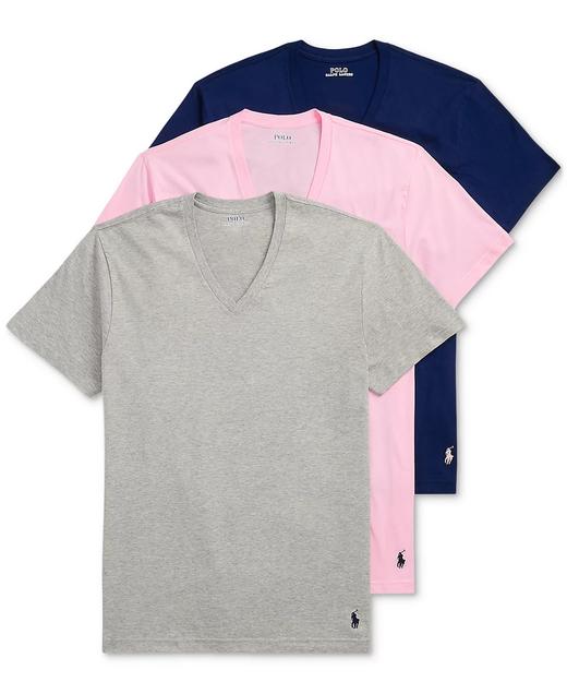 RL拉夫劳伦男士V领基础款T恤3件装 只要￥399直邮到手 商品图10