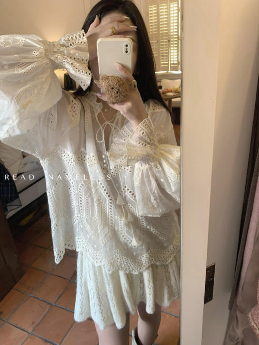 Read Nameless /春日镂空刺绣衬衫 2025/3/29 商品图2