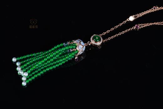 【莲华初绽】流苏项链-SL12501012 商品图3