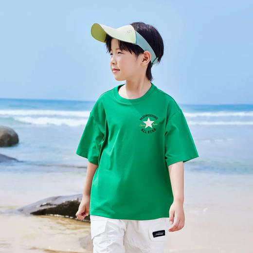 【特价49元3件！3件起拍】贝叮熊潮童纯棉短袖T恤 商品图6