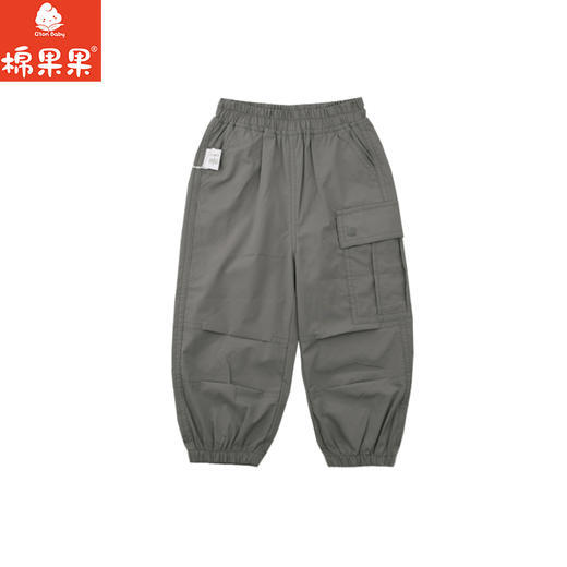 棉果果夏季商场专柜同款男童速干弹力梭织长裤M212200325140 商品图1