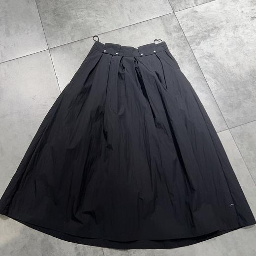 N简约百搭压褶半裙（黑）夏季152080120321 商品图3