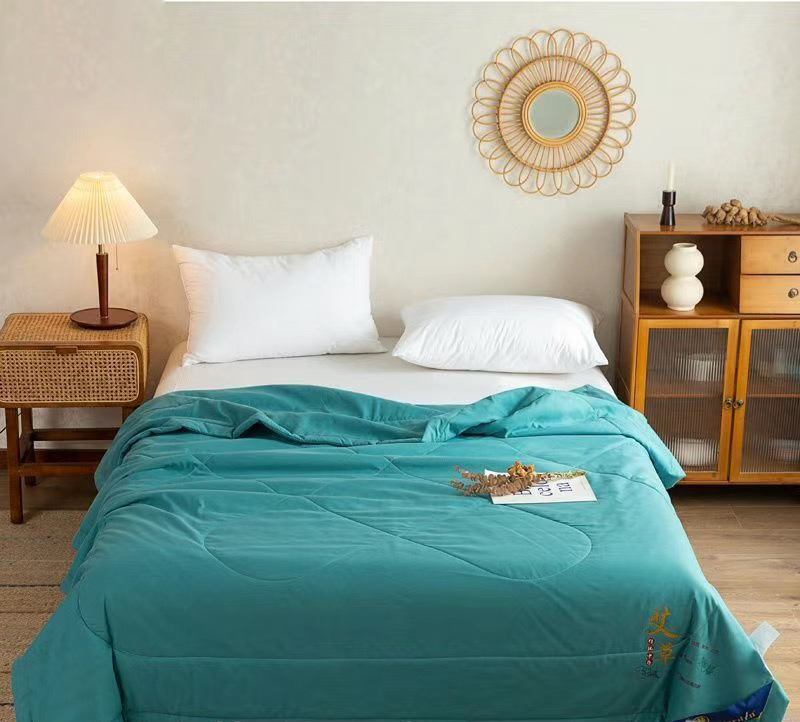 艾草夏凉被（单/双人：家庭装、礼盒装）