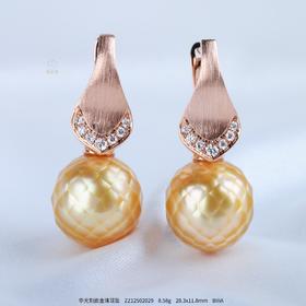 【华光】刻面金珠耳坠ZZ12502029