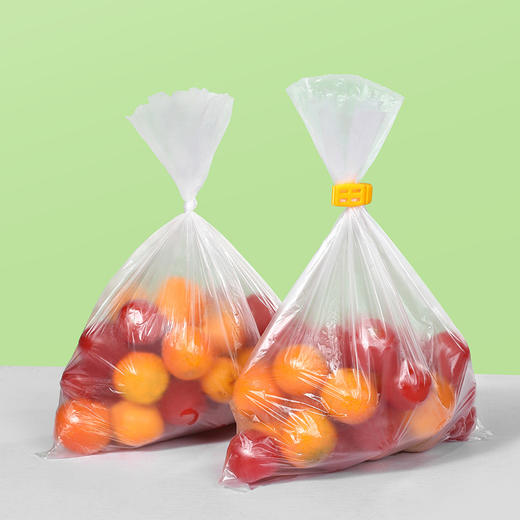 【签到礼品】美丽雅保鲜袋密封夹食品背心塑料袋免打结封口夹 30只装 商品图5