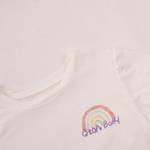 棉果果夏季商场专柜同款男童女童速干运动T恤M202140425276 商品图2