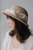 Kreuzzz 原色CECILE丝麻饰带宝草圆顶草帽 商品缩略图3